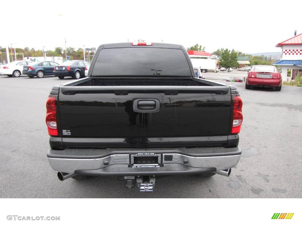 2005 Silverado 1500 Z71 Crew Cab 4x4 - Black / Dark Charcoal photo #7
