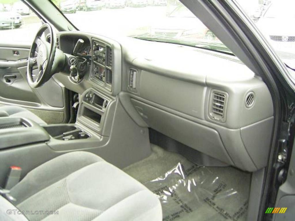 2005 Silverado 1500 Z71 Extended Cab 4x4 - Dark Gray Metallic / Dark Charcoal photo #15