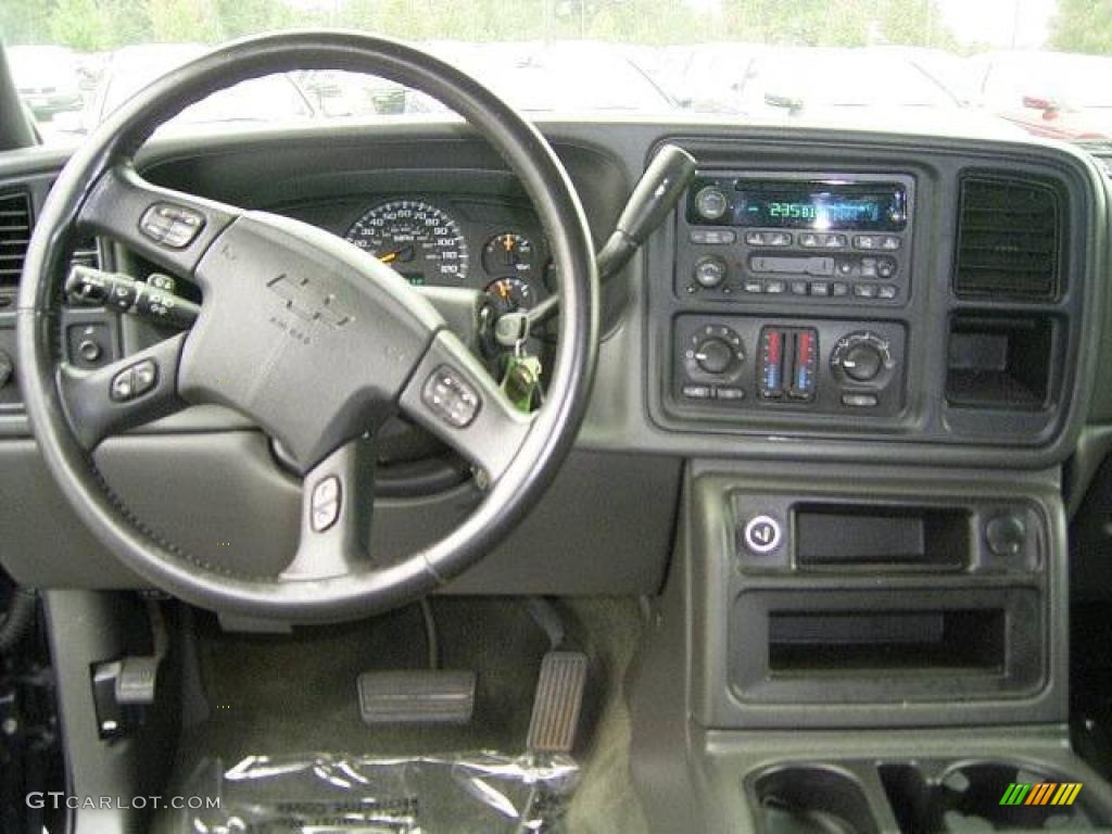 2005 Silverado 1500 Z71 Extended Cab 4x4 - Dark Gray Metallic / Dark Charcoal photo #21