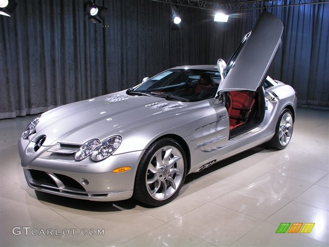 Crystal Laurite Silver 2006 Mercedes-Benz SLR McLaren Exterior Photo #199684