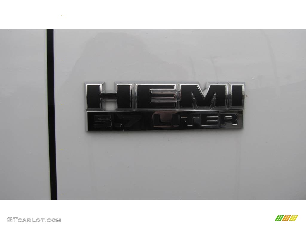2007 Ram 1500 Big Horn Edition Quad Cab 4x4 - Bright White / Medium Slate Gray photo #5