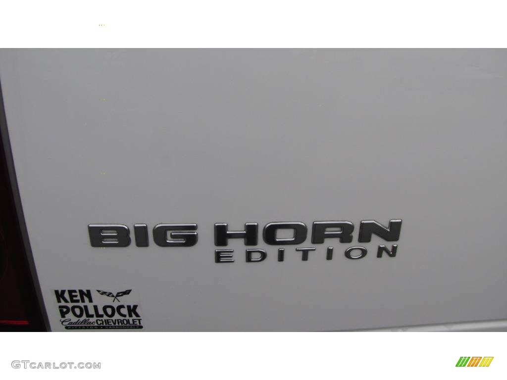 2007 Ram 1500 Big Horn Edition Quad Cab 4x4 - Bright White / Medium Slate Gray photo #9