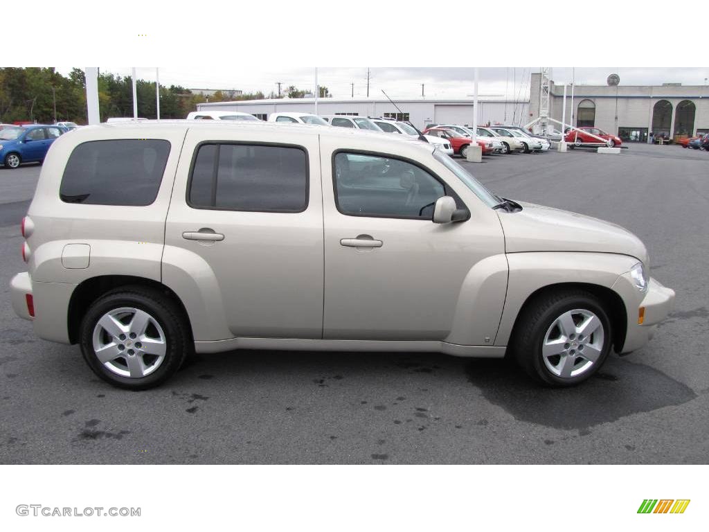 2009 HHR LT - Gold Mist Metallic / Ebony photo #5