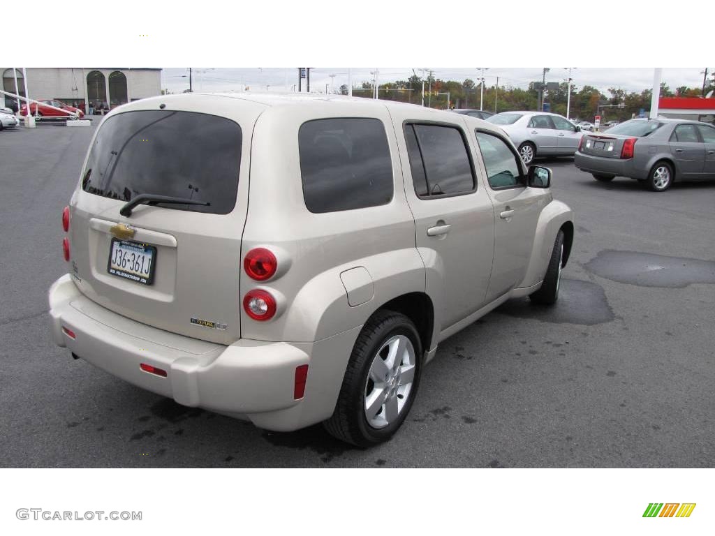 2009 HHR LT - Gold Mist Metallic / Ebony photo #6