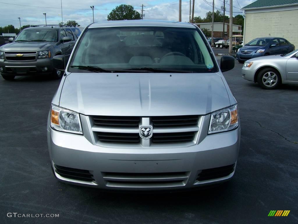 2009 Grand Caravan SE - Bright Silver Metallic / Medium Slate Gray/Light Shale photo #2