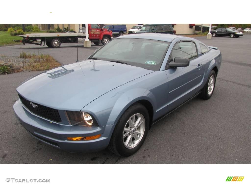 2008 Windveil Blue Metallic Ford Mustang V6 Deluxe Coupe 19951901 Photo 2 Gtcarlot Com Car Color Galleries