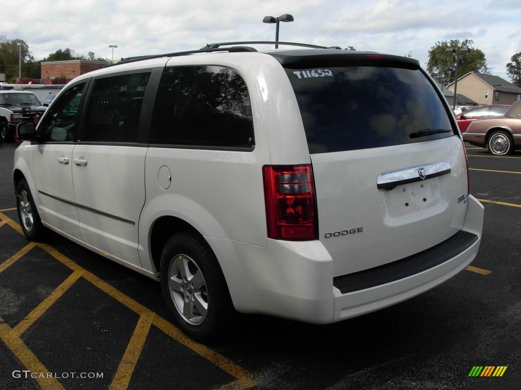 2010 Grand Caravan SXT - Stone White / Medium Slate Gray/Light Shale photo #8