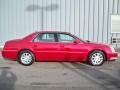 2008 Crystal Red Cadillac DTS   photo #2