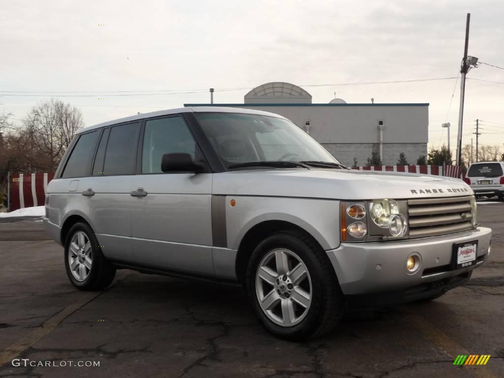 2004 Range Rover HSE - Zambezi Silver Metallic / Charcoal/Jet Black photo #2