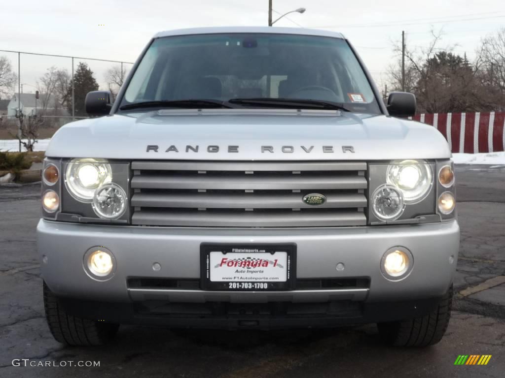 2004 Range Rover HSE - Zambezi Silver Metallic / Charcoal/Jet Black photo #11