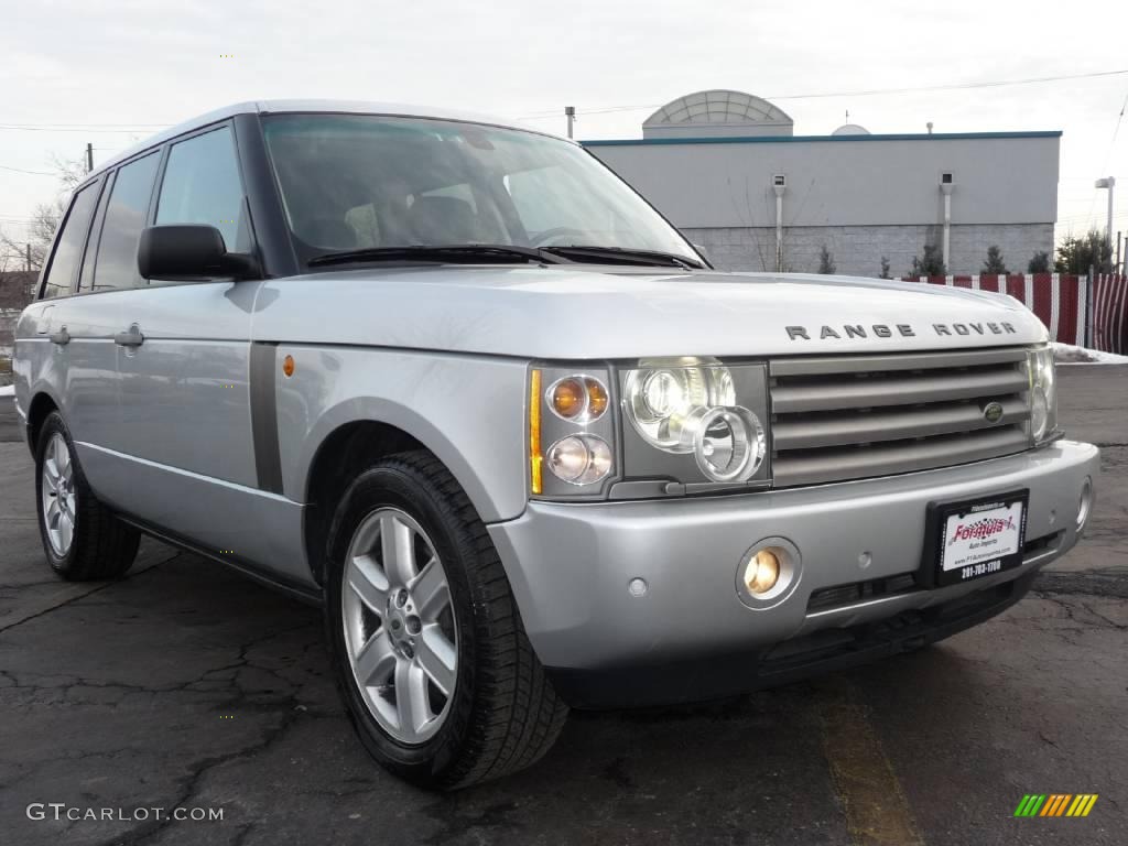 2004 Range Rover HSE - Zambezi Silver Metallic / Charcoal/Jet Black photo #15