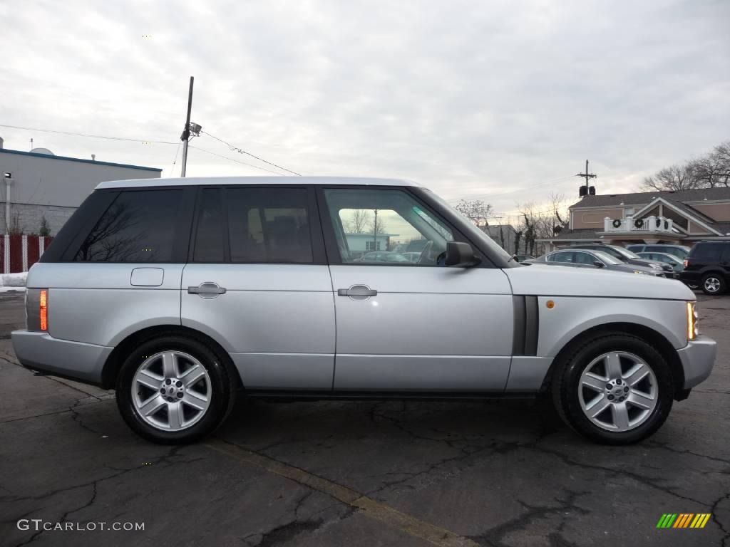 2004 Range Rover HSE - Zambezi Silver Metallic / Charcoal/Jet Black photo #16