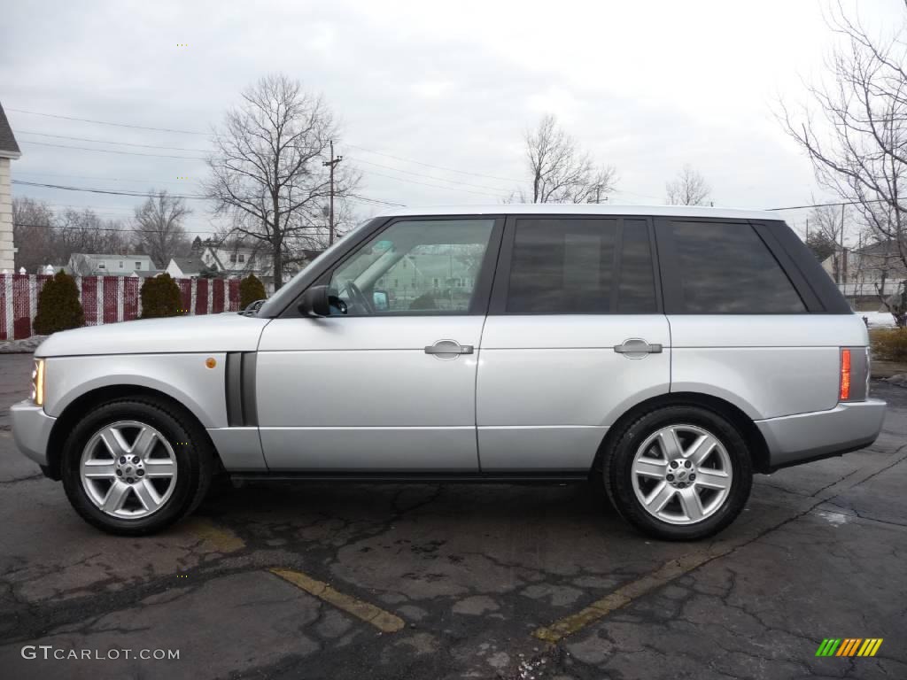 2004 Range Rover HSE - Zambezi Silver Metallic / Charcoal/Jet Black photo #17