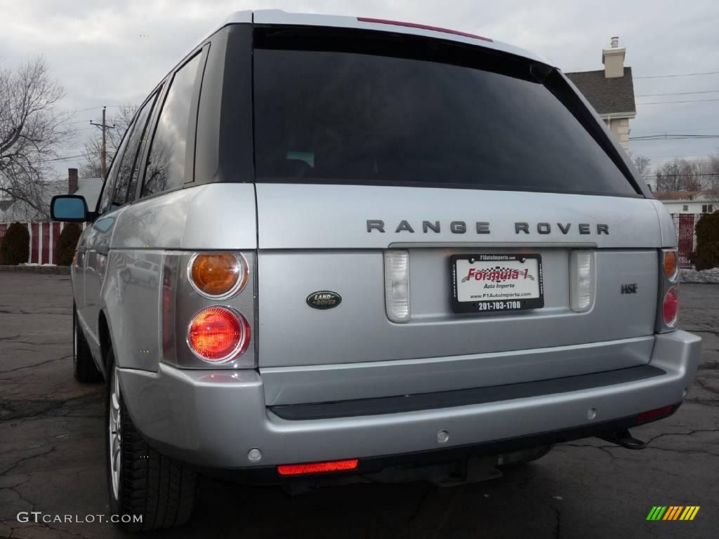 2004 Range Rover HSE - Zambezi Silver Metallic / Charcoal/Jet Black photo #18