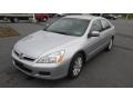 2007 Alabaster Silver Metallic Honda Accord SE V6 Sedan  photo #2