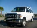 2008 Oxford White Ford E Series Van E350 Super Duty XLT Passenger  photo #7