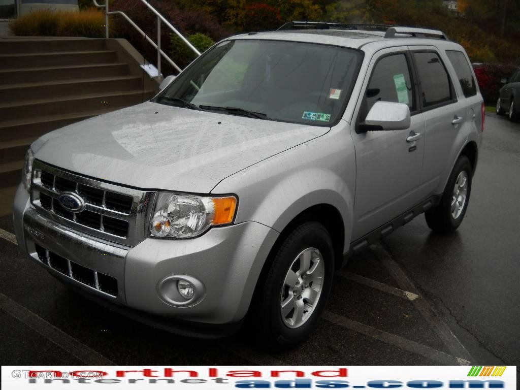 2010 Escape Limited V6 4WD - Ingot Silver Metallic / Charcoal Black photo #2