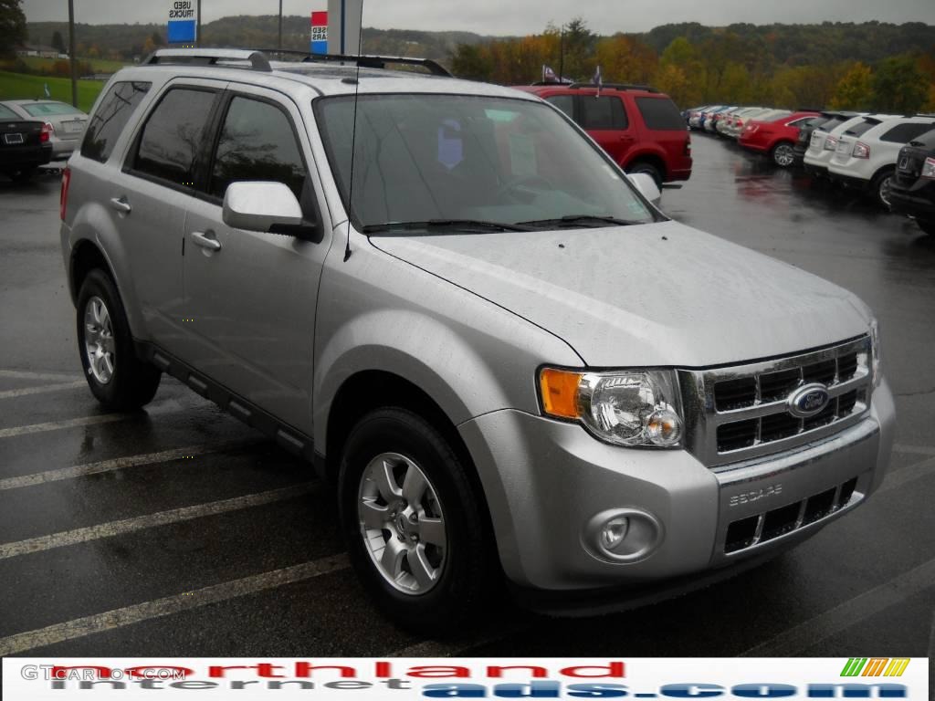 2010 Escape Limited V6 4WD - Ingot Silver Metallic / Charcoal Black photo #4