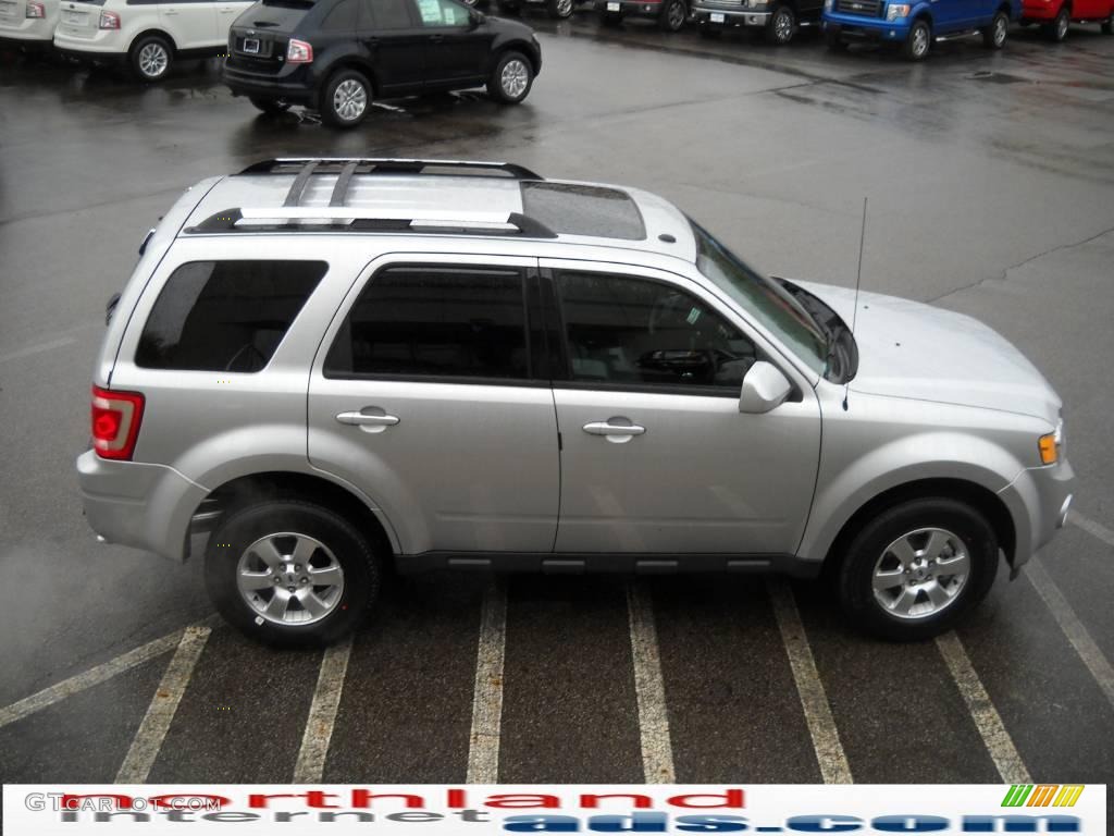 2010 Escape Limited V6 4WD - Ingot Silver Metallic / Charcoal Black photo #5