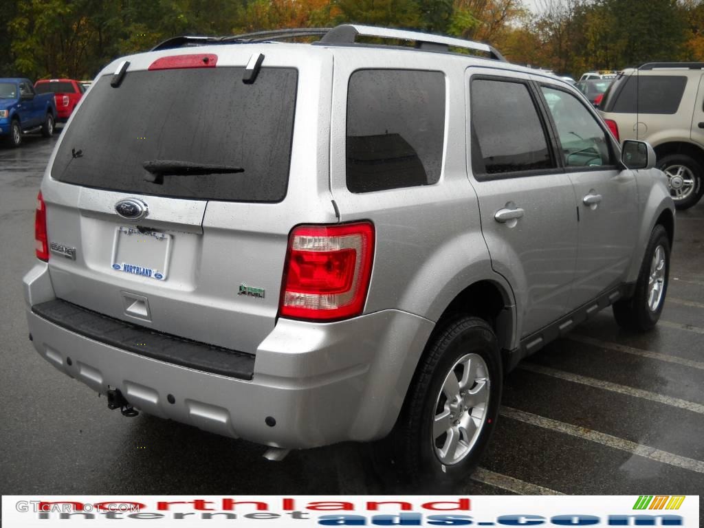 2010 Escape Limited V6 4WD - Ingot Silver Metallic / Charcoal Black photo #6
