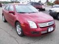 2007 Redfire Metallic Ford Fusion SE V6  photo #8