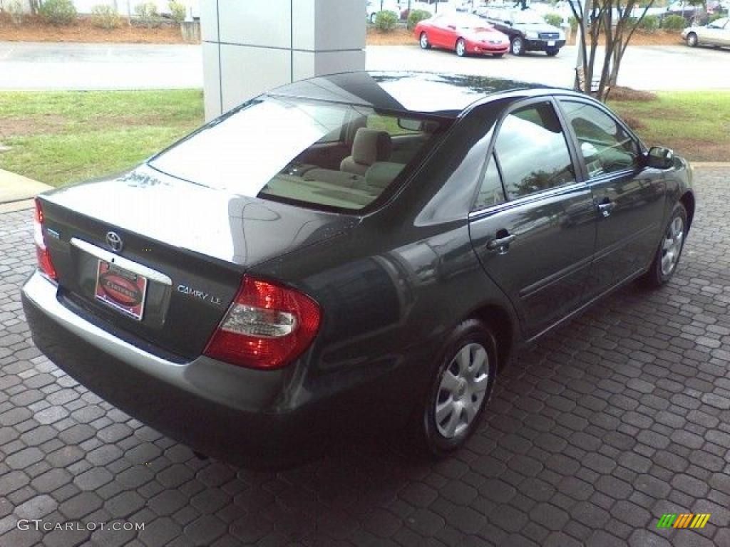 2004 Camry LE - Aspen Green Pearl / Taupe photo #16