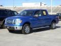 2009 Blue Flame Metallic Ford F150 XLT SuperCrew  photo #1