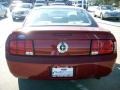 2008 Dark Candy Apple Red Ford Mustang V6 Deluxe Coupe  photo #5