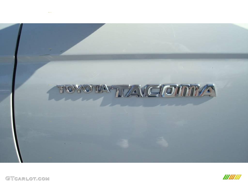 1997 Tacoma Regular Cab - White / Grey photo #28