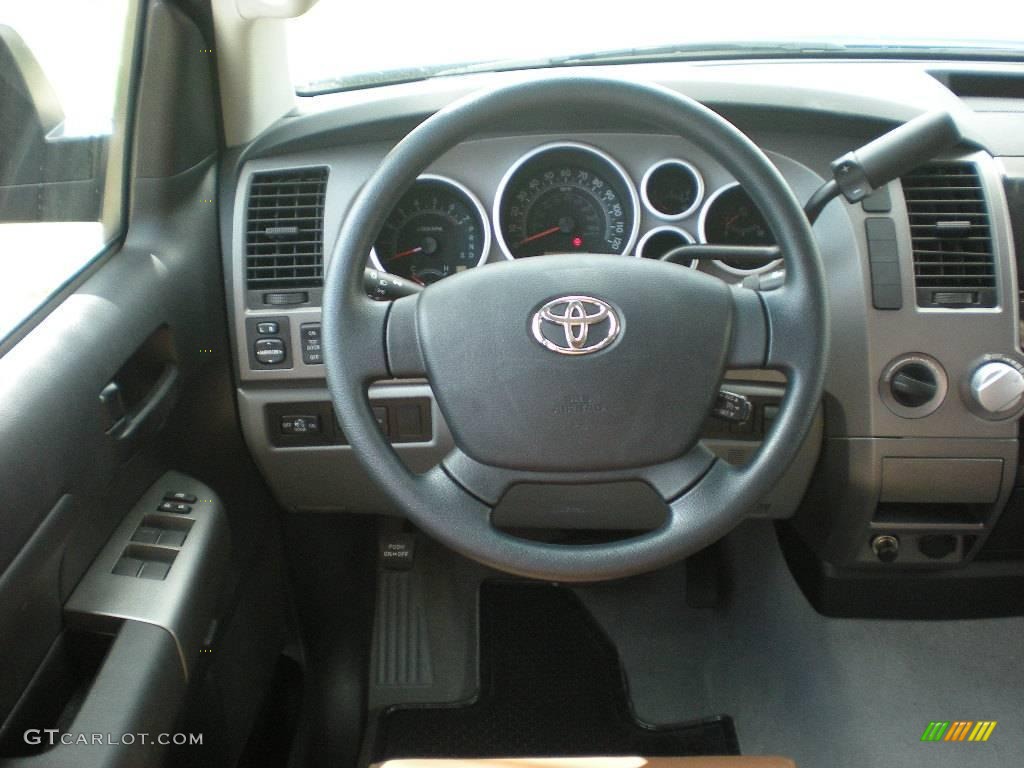 2010 Tundra Platinum CrewMax 4x4 - Black / Red Rock photo #17