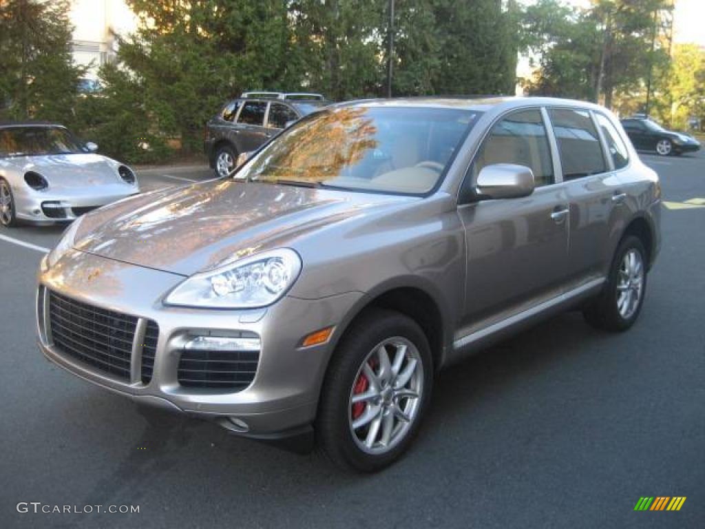 2009 Cayenne Turbo - Jarama Beige Metallic / Sand Beige Full Leather photo #8