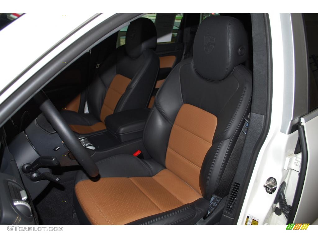 2009 Cayenne Turbo S - Sand White / Black/Havanna photo #7
