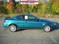 Medium Green Blue Metallic 1999 Pontiac Grand Am SE Coupe