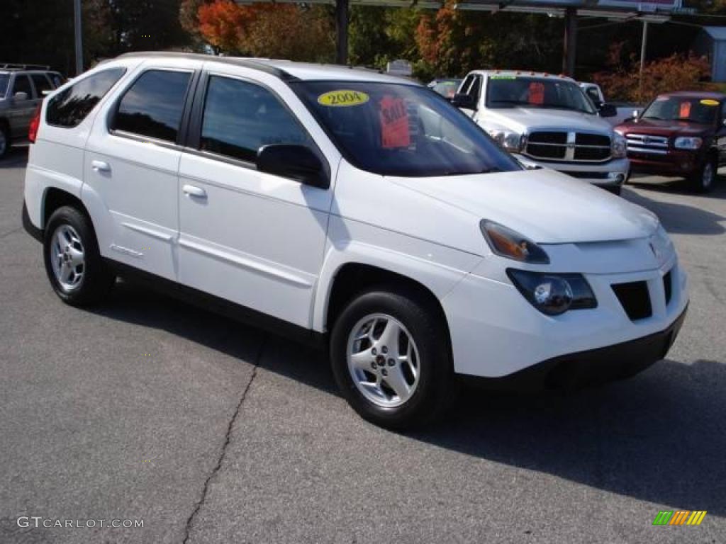 2004 Aztek AWD - Summit White / Dark Gray photo #8