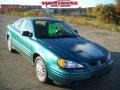 1999 Medium Green Blue Metallic Pontiac Grand Am SE Coupe  photo #22