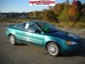 1999 Medium Green Blue Metallic Pontiac Grand Am SE Coupe  photo #23