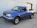 1999 Deep Crystal Blue Nissan Frontier SE Extended Cab 4x4  photo #1