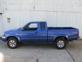 1999 Deep Crystal Blue Nissan Frontier SE Extended Cab 4x4  photo #2