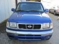 1999 Deep Crystal Blue Nissan Frontier SE Extended Cab 4x4  photo #15