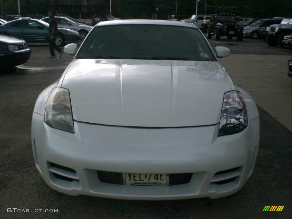 2003 350Z Touring Coupe - Pikes Peak White / Charcoal photo #1