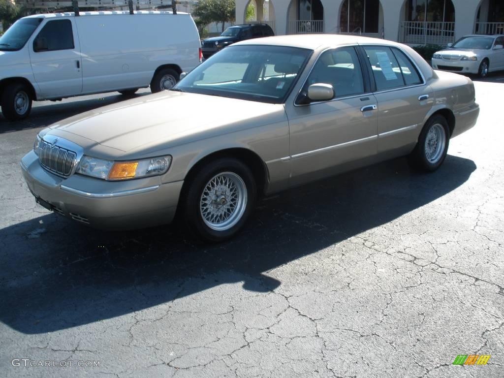 1999 Grand Marquis LS - Harvest Gold Metallic / Medium Parchment photo #1