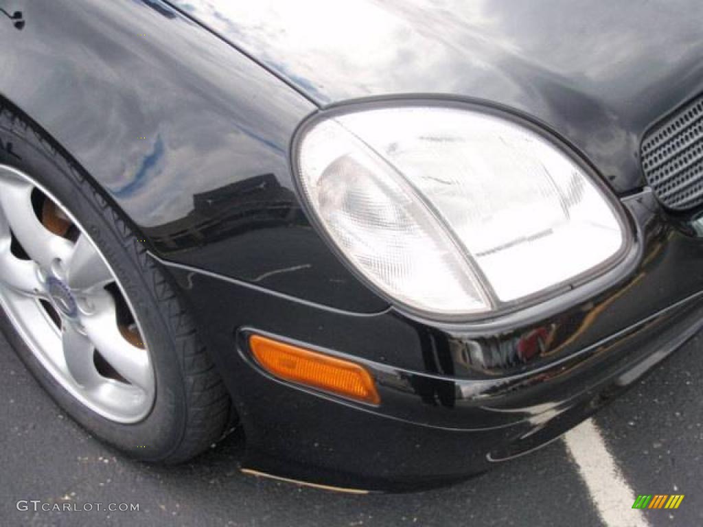 2003 SLK 320 Roadster - Black / Sienna Beige photo #4