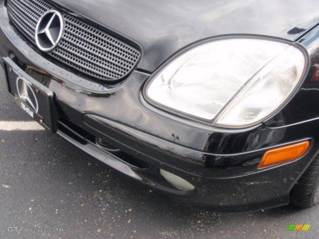 2003 SLK 320 Roadster - Black / Sienna Beige photo #5