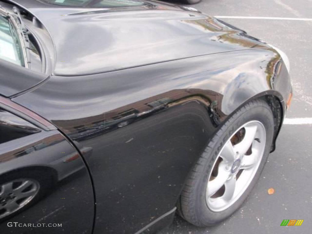 2003 SLK 320 Roadster - Black / Sienna Beige photo #14