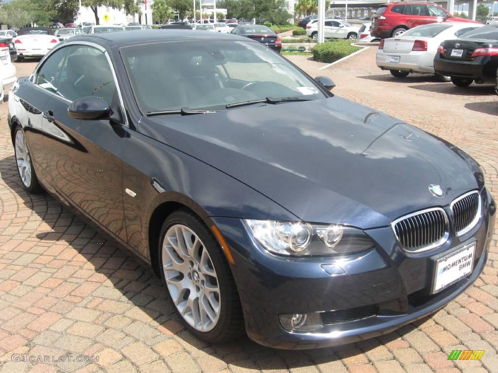 2007 3 Series 328i Convertible - Monaco Blue Metallic / Black photo #8