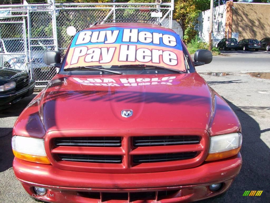 1999 Durango SLT 4x4 - Chili Pepper Red Pearlcoat / Camel/Tan photo #1