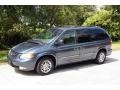 2001 Steel Blue Pearl Chrysler Town & Country Limited  photo #2