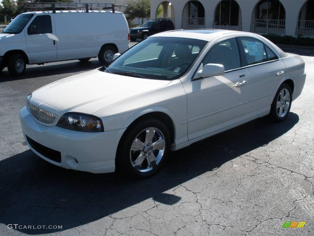 2006 Ceramic White Pearlescent Tri Coat Lincoln Ls V8