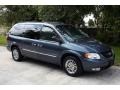 2001 Steel Blue Pearl Chrysler Town & Country Limited  photo #13