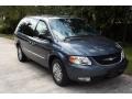 2001 Steel Blue Pearl Chrysler Town & Country Limited  photo #14
